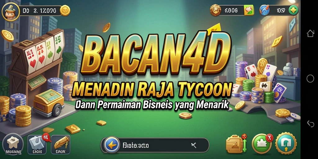 Gameplay Tycoon yang mendebarkan dan interaktif di BACAN4D.