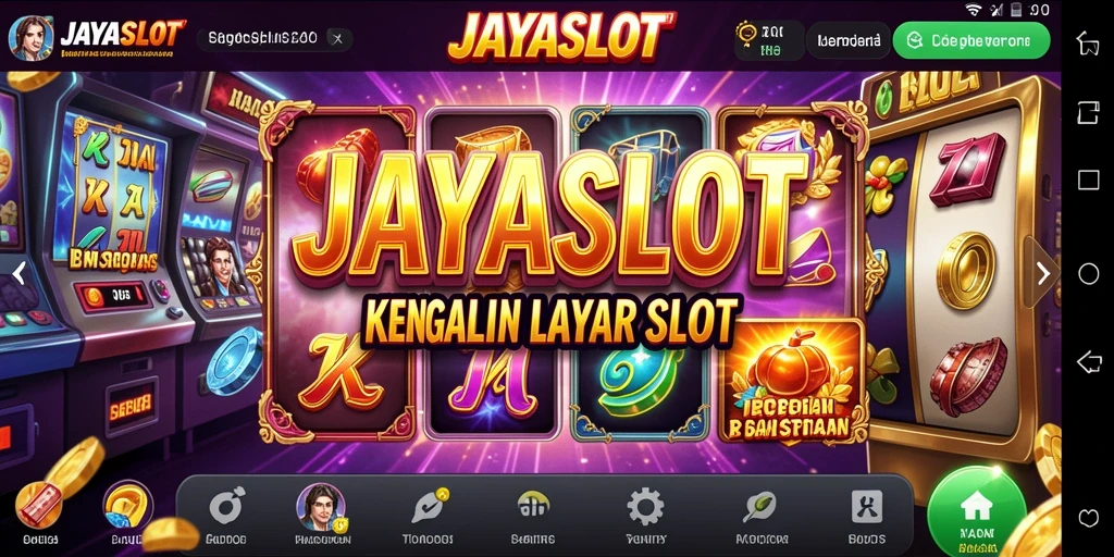 Tangkapan layar menunjukkan suasana mencekam saat bermain JAYASLOT.