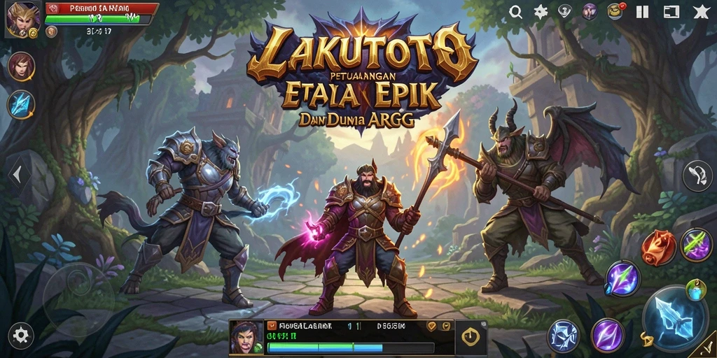Gameplay ARPG yang menarik dan menantang di LAKUTOTO.