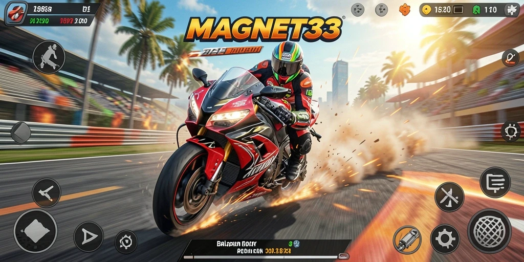 Gameplay seru dan menantang dalam MAGNET33.