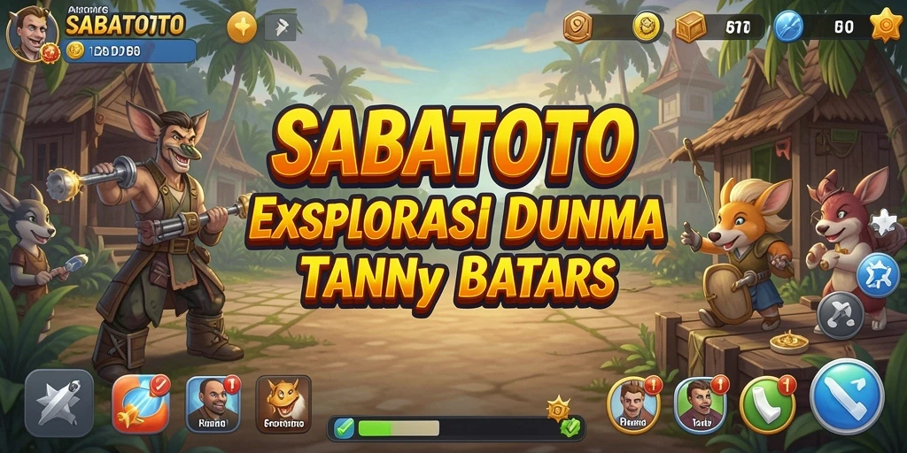 Gameplay SABATOTO yang mendebarkan di dunia Open World.