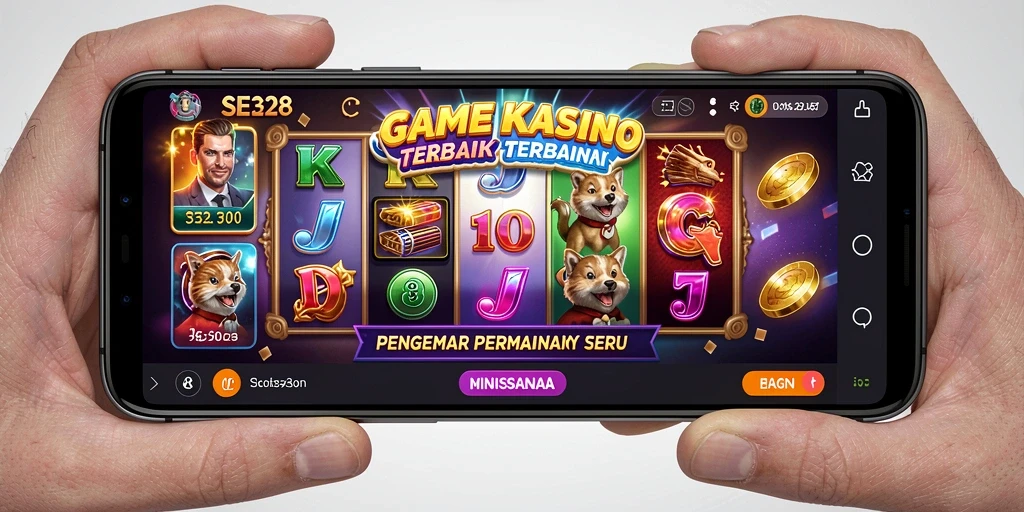 Screenshot SE328 menampilkan gameplay Kasino yang mengasyikkan.