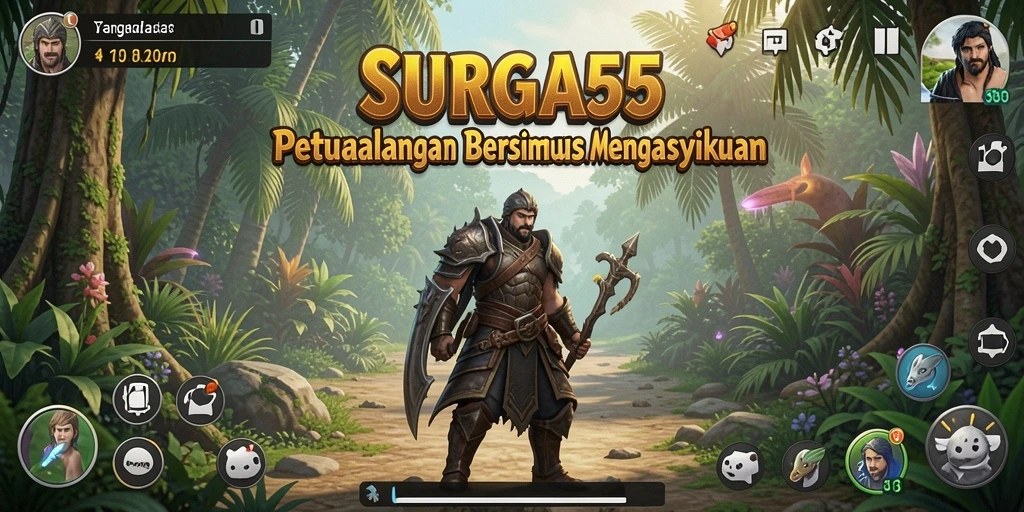 Tampilan menarik dari gameplay SURGA55 yang penuh petualangan.