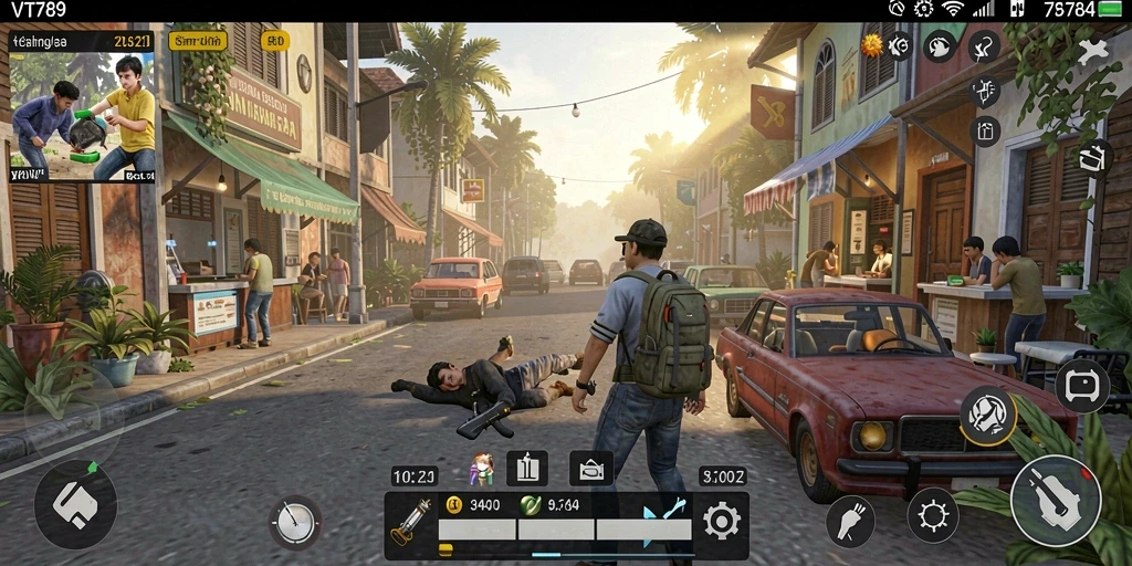 Tampilan menarik dari gameplay VT789 yang membawa pengalaman simulasi hidup.